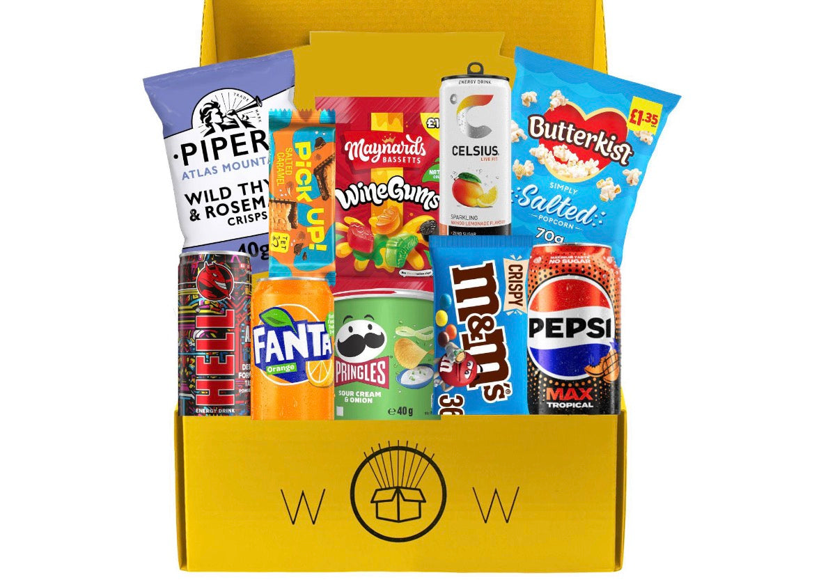 World Cup Snack and Drink Box Football World Cup Sharing
