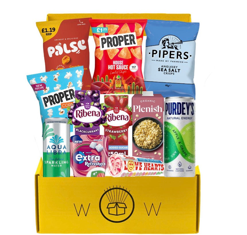 Vegan Snack Box Sweet And Savory Plant Based Treats