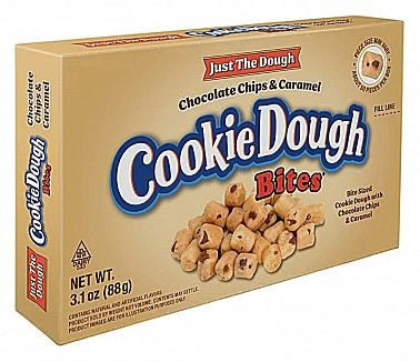 Cookie Dough, Dough Chocolate Chips & Caramel Theatre Box 88g