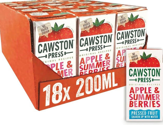 18x 200ml Fruit Flavoured Water