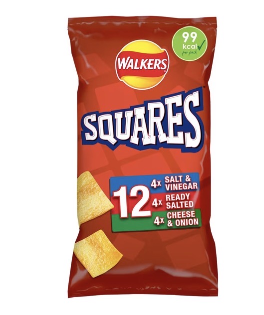 12 pack Crisps