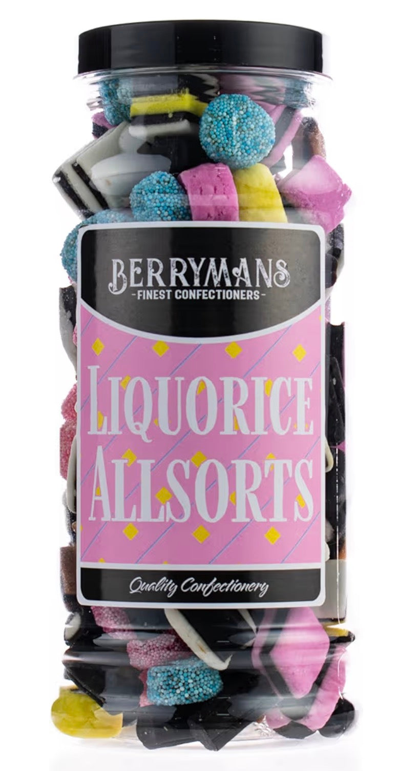 Liquorice Allsorts Jar