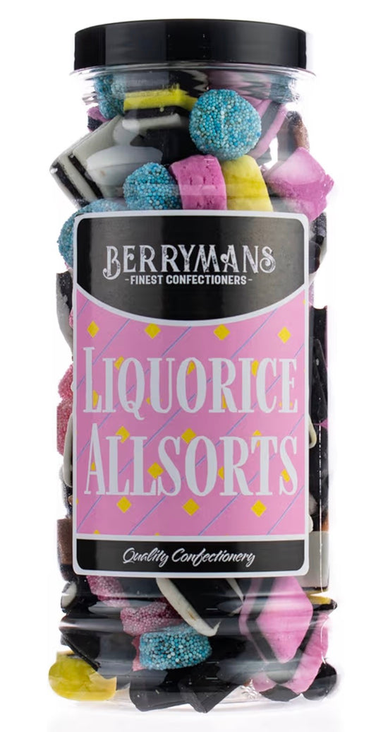 Liquorice Allsorts Jar