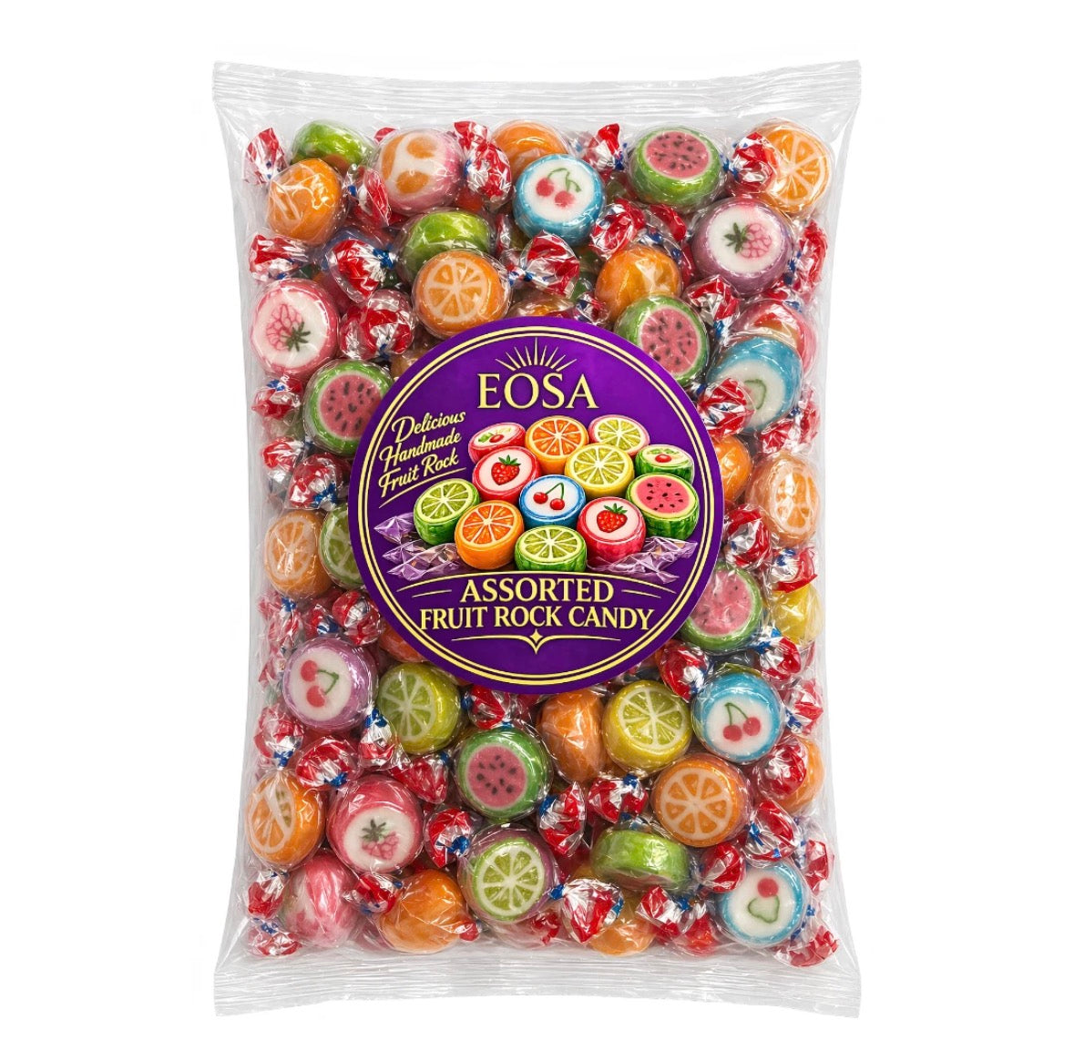 Rock Candy Mixed Fruit Hard Candy 1kg