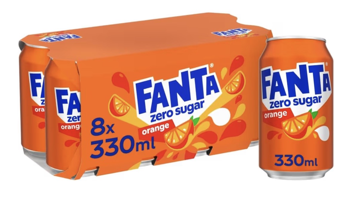 Orange Zero Sugar x8