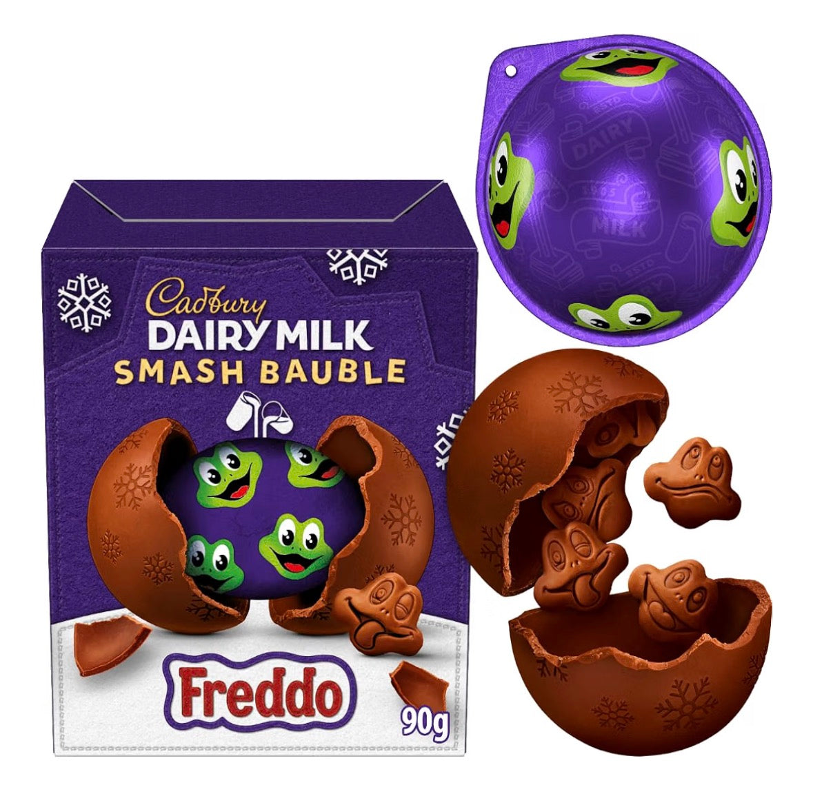 Chocolate Smash Bauble