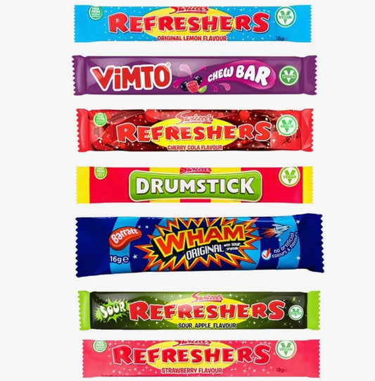 7 x Mixed Chew Bars