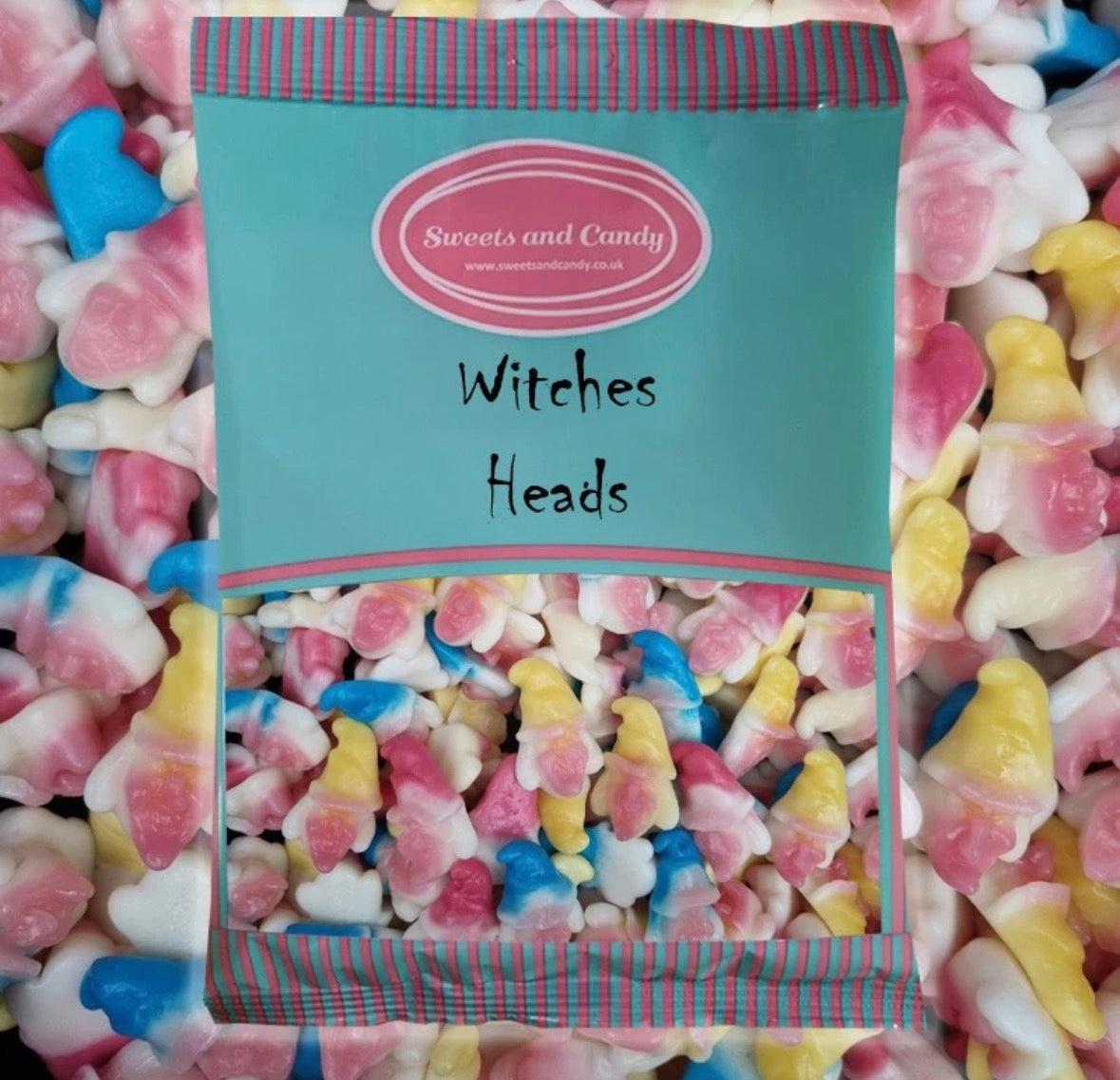 Witches jelly heads 1kg