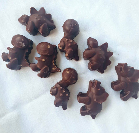 Dairy-Free Chocolate Dinosaurs