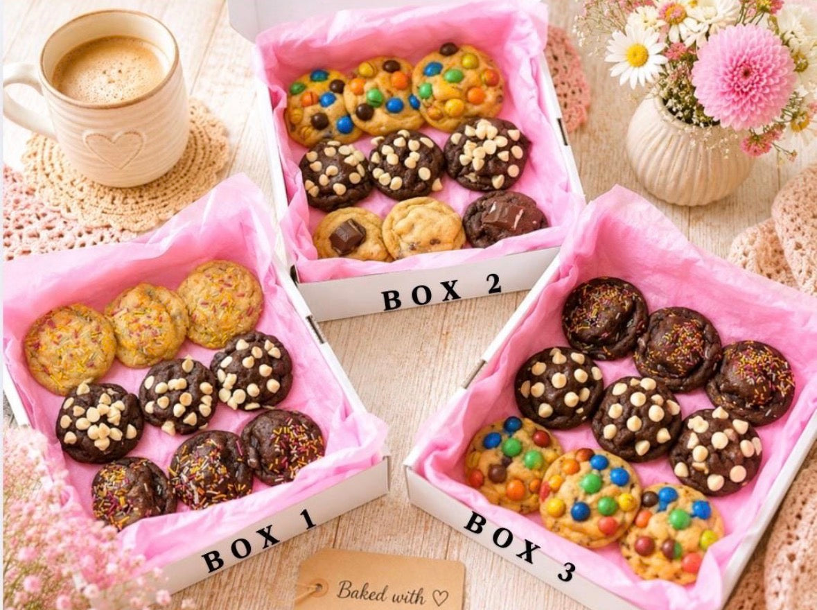 9x NYC mini cookie box