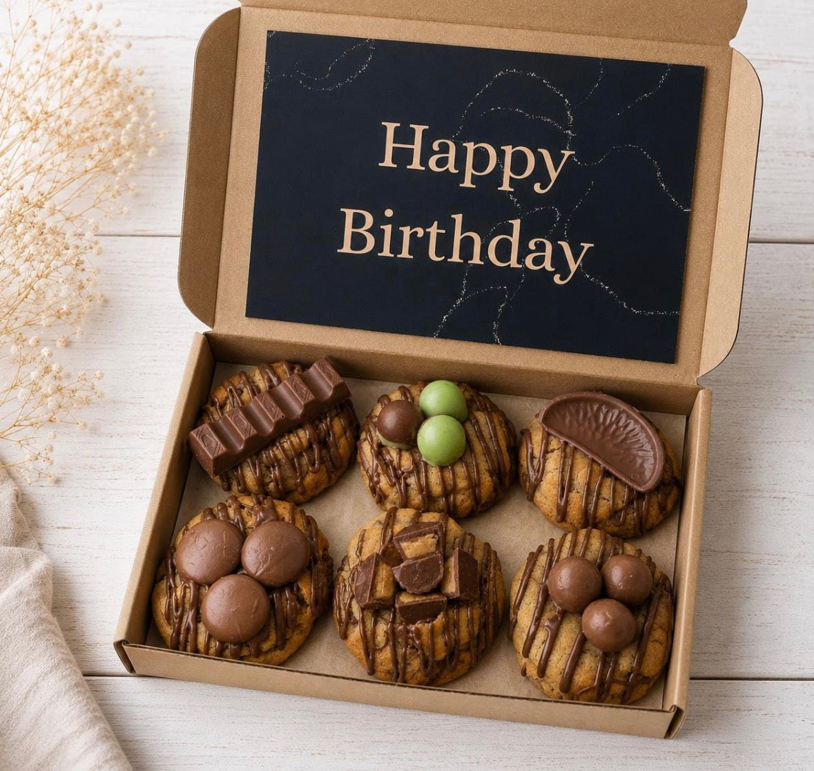 Loaded cookie box Personalised