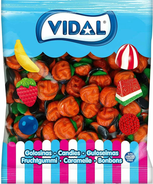 Jelly Pumpkins - 1kg Fruit Flavoured Gummy Sweets - Gluten Free