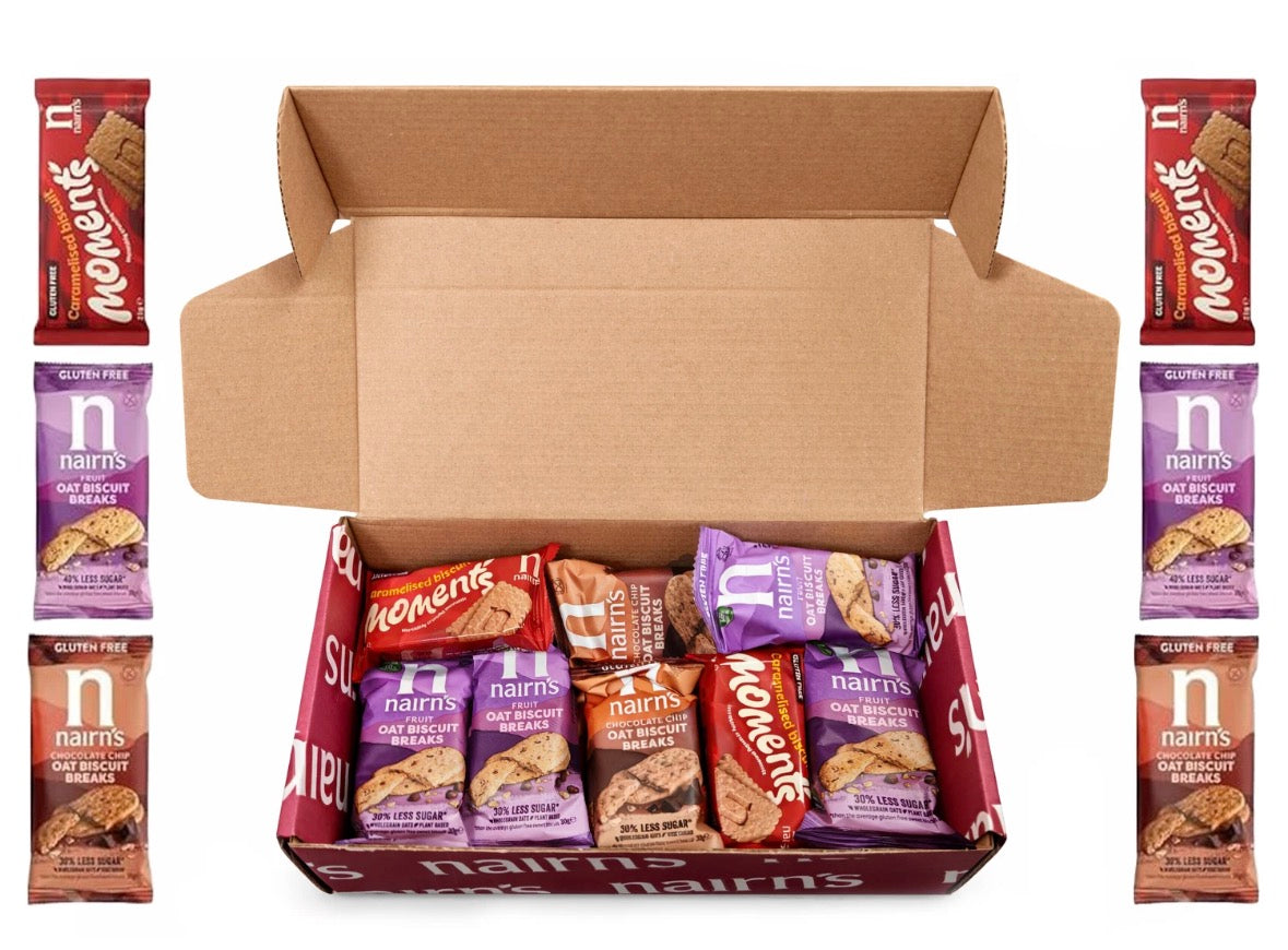 Gluten Free Variety Pack Oat Biscuit Breaks (16 Packs x 3)