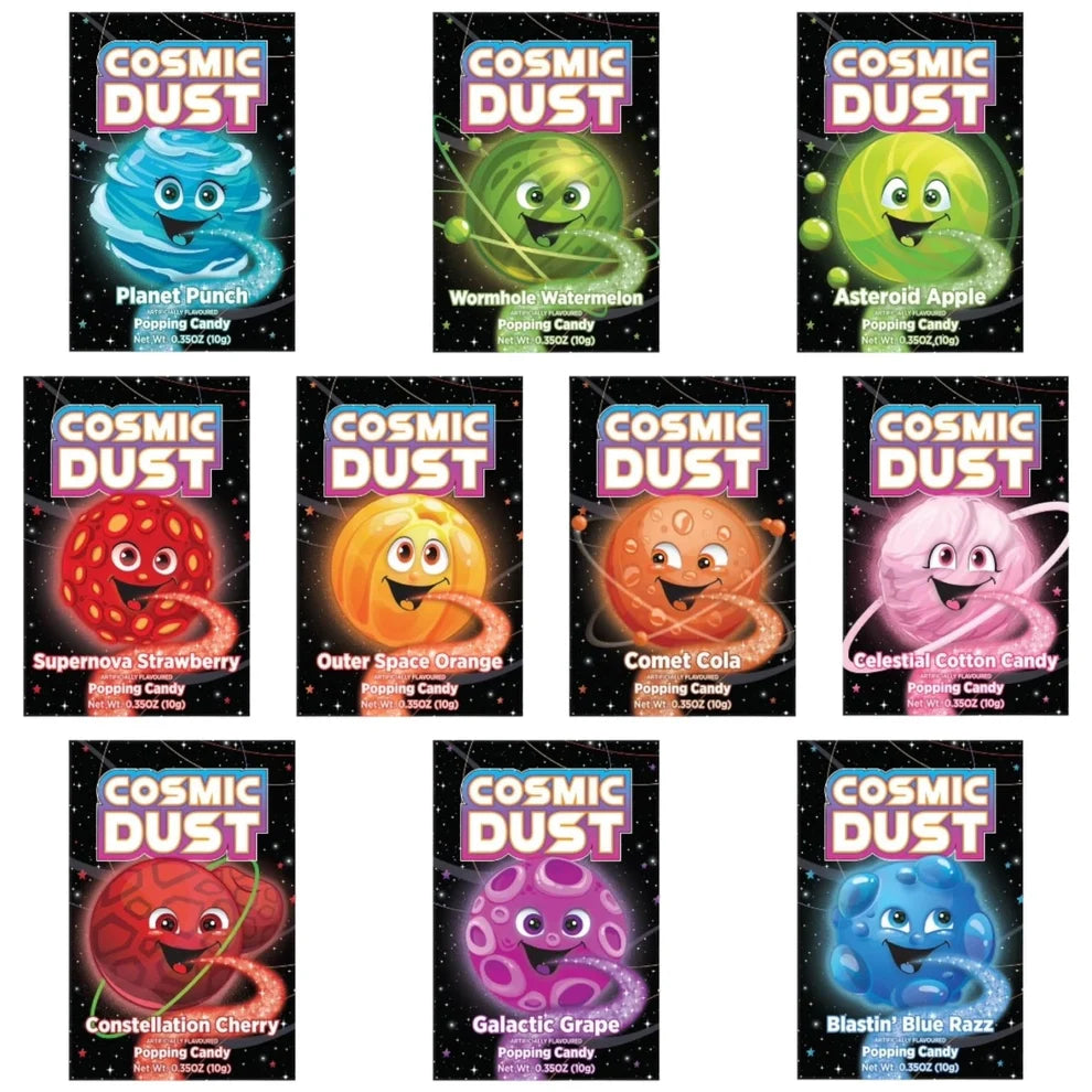 Popping Candy Bundle All 10 Flavours 100g