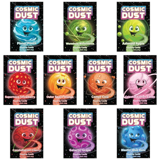 Popping Candy Bundle All 10 Flavours 100g