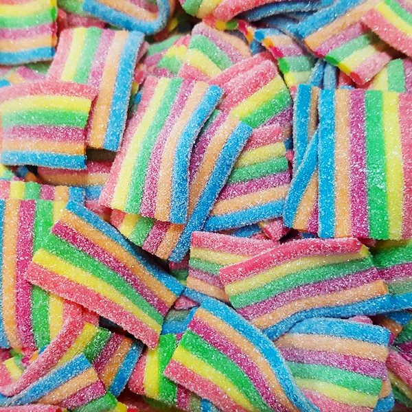 Fizzy Rainbow Mini Belts 140g