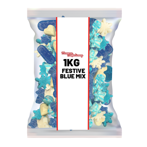 Festive Blue Mix 1KG